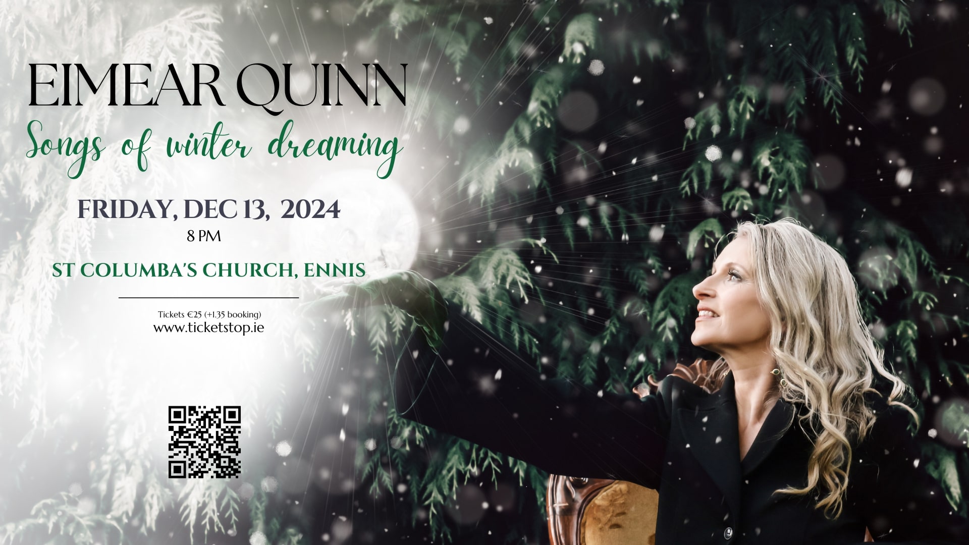 Eimear-Quinn Christmas tour and concert in Ennis this December